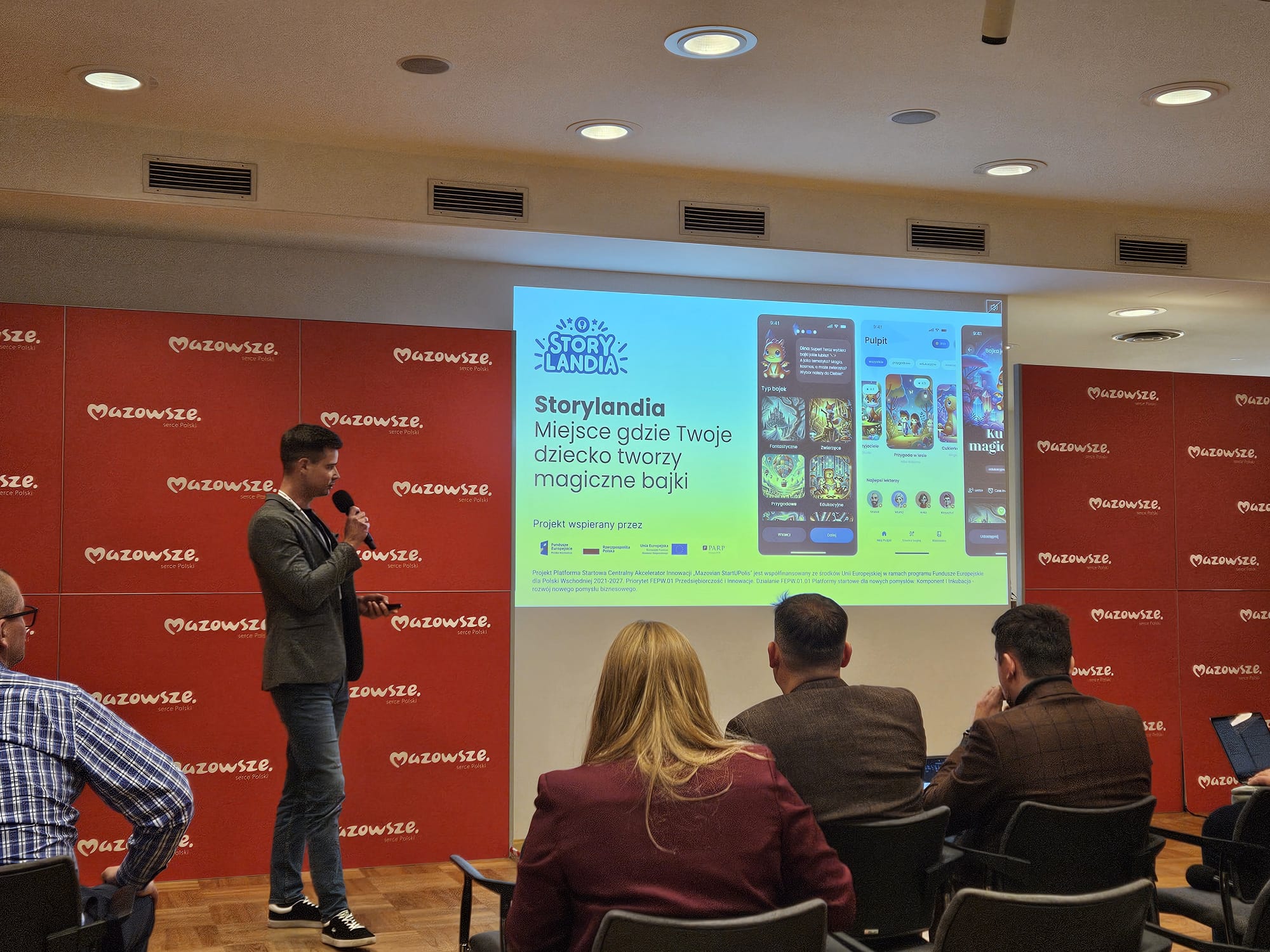 Pitch Storylandia w programie Mazovian Startupolis