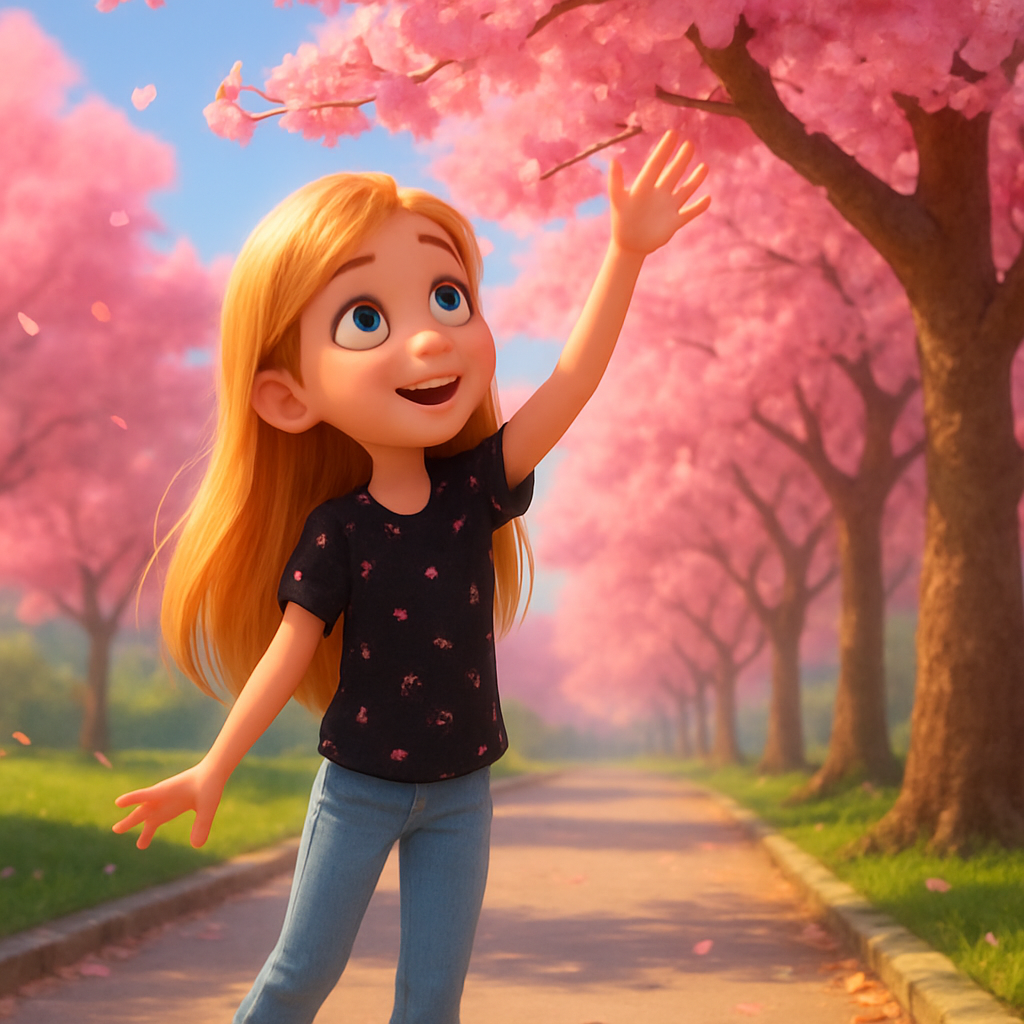 Lila and the Cherry Blossom Wish