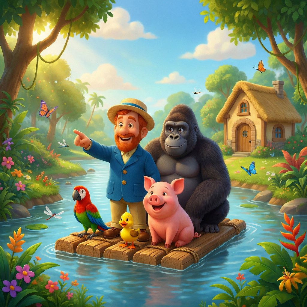 Doctor Dolittle and His Animals