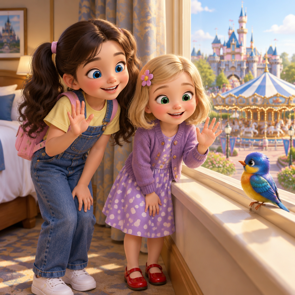 Bonjour, Gâteau! Magiczna Przygoda Ali i Leny w Disneylandzie